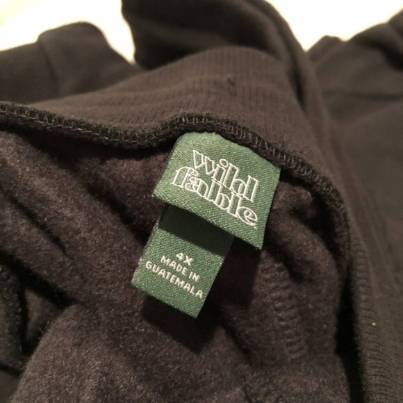 Wild Fable 4X Black Sweatpants - Picture 3 of 4